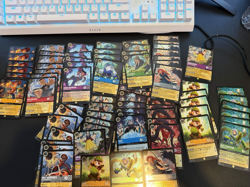 Disney Lorcana Wilds Unknown Toy Story Lot Of 3455 Cards Buzz Lightyear,Woodyetc - Image 5