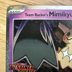 Team Rocket's Mimikyu (Prerelease) 087/182 Miscellaneous Cards & Products Holo - Image 3