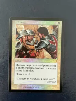 MTG FOIL INVASION WINNOW NM MAGIC THE GATHERING RARE WHITE INSTANT ENGLISH CARD - Image 5