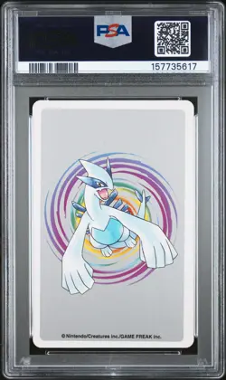2000 POKEMON SILVER VERSION PLAYING CARDS ACE OF SPADES #249 LUGIA PSA 10 - Image 2