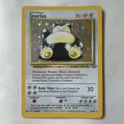 Snorlax 11/64 Jungle Holo Holo Rare 1999 English Pokemon TCG Card - Image 1