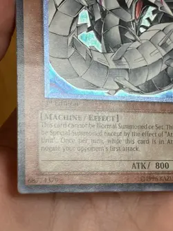 Yu-Gi-Oh! Cyber Barrier Dragon SOI-EN006 1st Edition Super Rare TCG card - Image 2