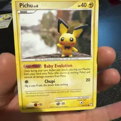 Pokemon Pichu TCG Mysterious Treasures Card 93/123 Regular Common - Image 4