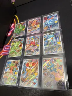 COMPLETE SERIES 3 First Partner Illustration Full Set 9 Cards - Image 1