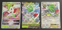 Pokemon Card Lot Shaymin Vstar V WC 2015 Brilliant Stars NM-MP 3 Cards - Image 1
