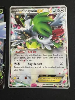 Pokemon Card Lot Shaymin Vstar V WC 2015 Brilliant Stars NM-MP 3 Cards - Image 4
