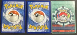 Pokemon Card Lot Shaymin Vstar V WC 2015 Brilliant Stars NM-MP 3 Cards - Image 5