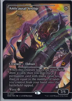 Anticausal Vestige (Showcase) Edge of Eternities #357 FOIL - Image 1