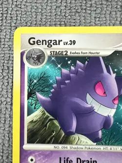 Gengar 27/130 Non-Holo Rare Diamond & Pearl 2007 Pokemon Card Vintage LP - Image 4