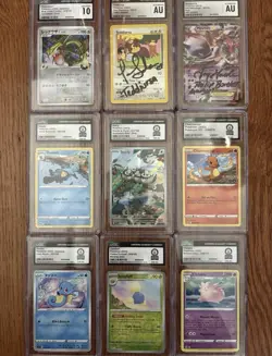 HUGE POKEMON CGC GRADED LOT OF 1/1 GUINNESS WORLD RECORD + SIGNED AUTO CARDS - Image 1