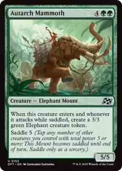Autarch Mammoth - Aetherdrift (DFT) (Foil) - Image 1