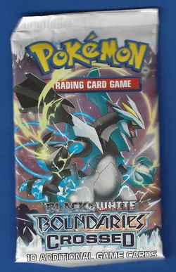 Pokemon "Boundaries Crossed" 10-Card Sealed Booster Pack (Black Kyurem) - Image 1