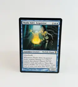 Thada Adel, Acquisitor Worldwake Near Mint NM MTG Magic Merfolk 2010 40/145 - Image 1