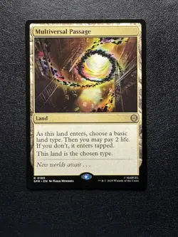Multiversal Passage 180 MTG Marvel's Spider-Man Rare Normal NM - Image 1