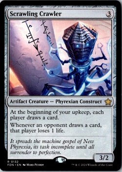Scrawling Crawler Foundations 132 Near Mint - Image 1