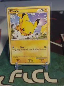 Pokemon TCG Pikachu 61/90 HGSS Undaunted Non Foil NM - Image 1
