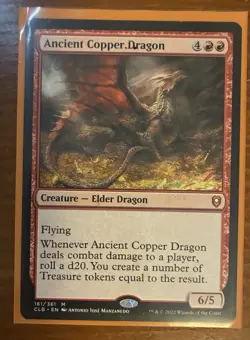 Ancient Copper Dragon Commander Legends: Battle for Baldur's Gate Regular - Image 1