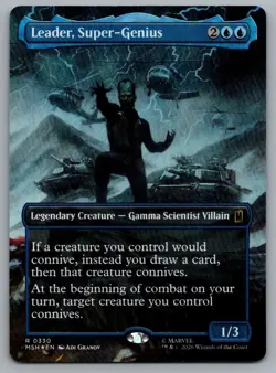 Leader, Super-Genius (Borderless) 330 Marvel Super Heroes Magic: Foil NM - Image 1