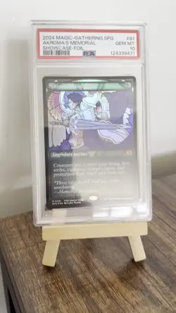 2024 MTG Akroma’s Memorial #81 Showcase Foil PSA 10 GEM MINT ✨ Rare Low Pop - Image 2