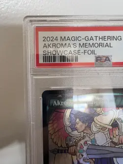 2024 MTG Akroma’s Memorial #81 Showcase Foil PSA 10 GEM MINT ✨ Rare Low Pop - Image 4