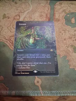Entomb (Borderless) Dominaria Remastered Foil - Image 1