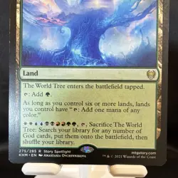 Wizards of the Coast The World Tree 275/285 Kaldheim Foil Rare Eng 2021 - Image 5