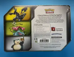 2019 Pokemon Snorlax & Eevee GX Tag Team Up Tin New Factory Sealed TCG - Image 4