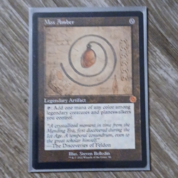 Wizards of the Coast The Brothers' War Mox Amber 98 Retro Frame Rare Regular ENG - Image 1