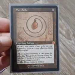 Wizards of the Coast The Brothers' War Mox Amber 98 Retro Frame Rare Regular ENG - Image 2