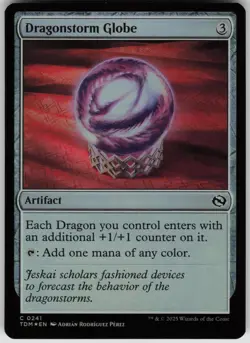Dragonstorm Globe 241 Common Tarkir: Dragonstorm Magic: The Gathering Foil NM - Image 1