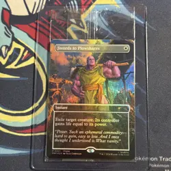 Swords to Plowshares New Promo Pack Sealed Marvel Thanos MTG Magic the Gathering - Image 1