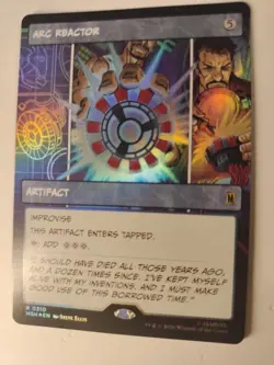 Foil Arc Reactor (Borderless) R Marvel Super Heroes MSH 310 2026 NM - Image 1