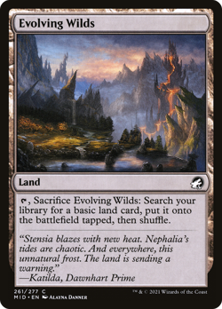 x1 Evolving Wilds MID MTG 261/277 COMMON M/NM 1x - Image 1