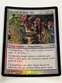 *foil SHIELDS OF VELIS VEL Lorwyn MTG Magic the Gathering - Image 2