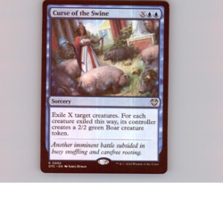 MTG - Curse Of The Swine - Free P+P - Image 1