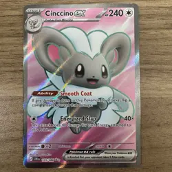 Cinccino ex 105/086 Ultra Rare ME04: Chaos Rising - NM- Pokemon TCG - Image 3