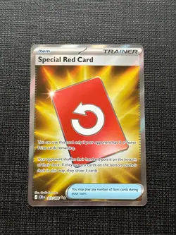 Special Red Card - Pokemon - Ultra Rare - 113/086 - ME04: Chaos Rising - NM - Image 1