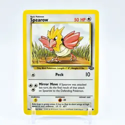 Spearow - 62/64 Jungle Unlimited Common Pokemon - NM - Image 1