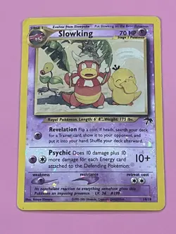 Nintendo Pokemon TCG Southern Islands Slowking 14/18 Holo Promo ENG 2001 Hp - Image 1