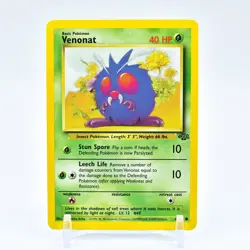 Venonat - 63/64 Jungle Unlimited Common Pokemon - NM - Image 1