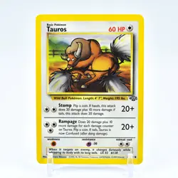 Tauros - 47/64 Jungle Unlimited Uncommon Pokemon - NM - Image 1