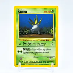 Oddish - 58/64 Jungle Unlimited Common Pokemon - NM - Image 1