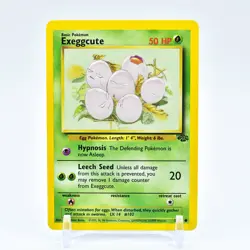 Exeggcute - 52/64 Jungle Unlimited Common Pokemon - NM - Image 1