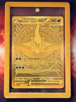 Mega Darkrai EX 120/084 Hyper Rare Gold Full Art Holo Pokemon NM/M English 2026 - Image 1