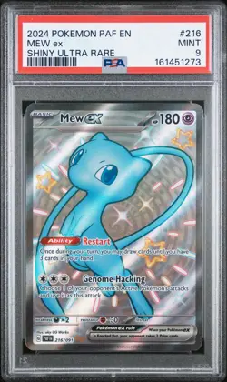 2024 POKEMON PAF EN-PALDEAN FATES | SHINY ULTRA RAREMEW EX 216/091 PSA 9 Mint - Image 1