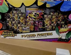 Pokemon Ascended Heroes Focused Fighter Premium Collection - SHIPS JULY 21, 2026 - Image 1