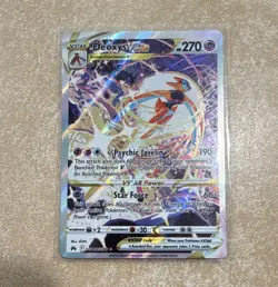 The Pokemon Company Deoxys VSTAR GG46/GG70 Crown Zenith Full Art Holo 270HP - Image 1