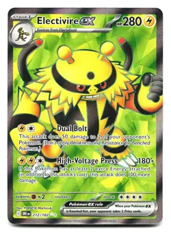 Electivire ex SV10: Destined Rivals 212/182 Holo Ultra Rare Pokemon NM - Image 1