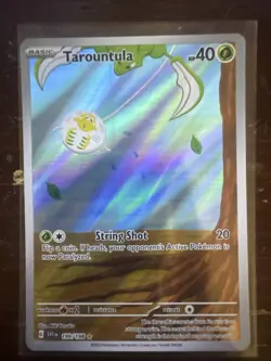 Tarantula Tarountula 199/198 Scarlet Violet Illustration Rare - Pokemon TCG MINT - Image 1
