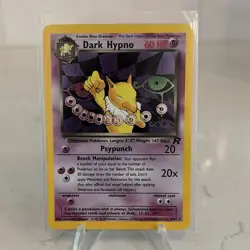 Pokemon TCG Dark Hypno 9/82 Team Rocket Holo Rare Unlimited 2000 English - Image 1
